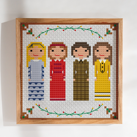 Little Women — Cross-Stitch Pattern