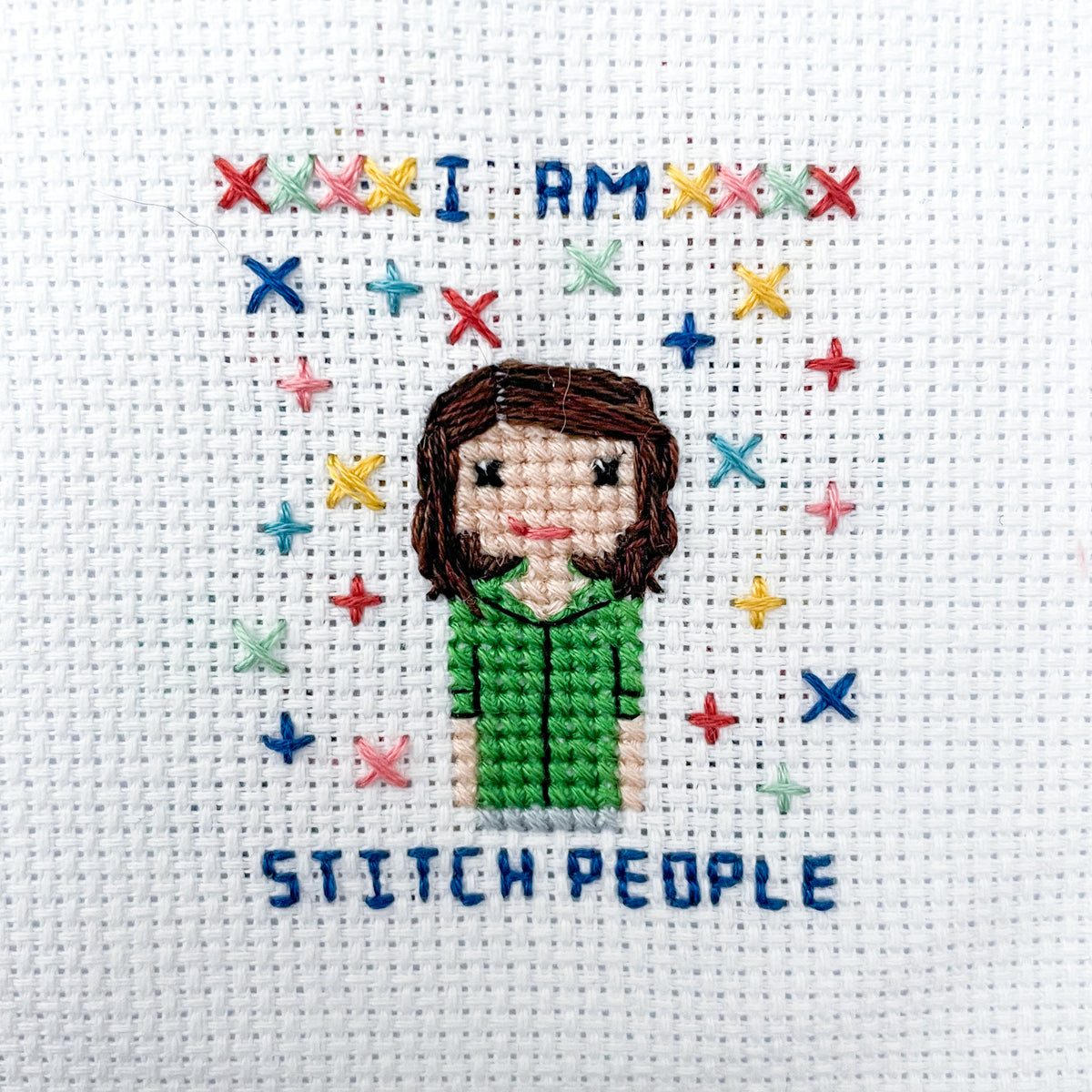 I Am Stitch People Pattern