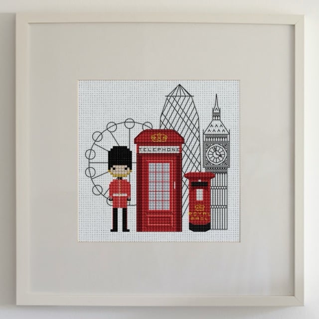 London — Cross-Stitch Pattern