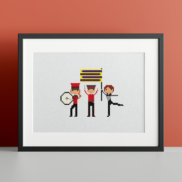 Marching Band — Cross-Stitch Patterns