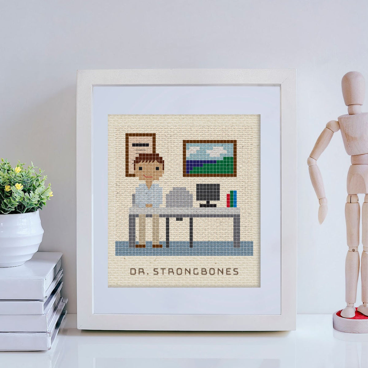 Medical Personnel — Cross-Stitch Pattern Set
