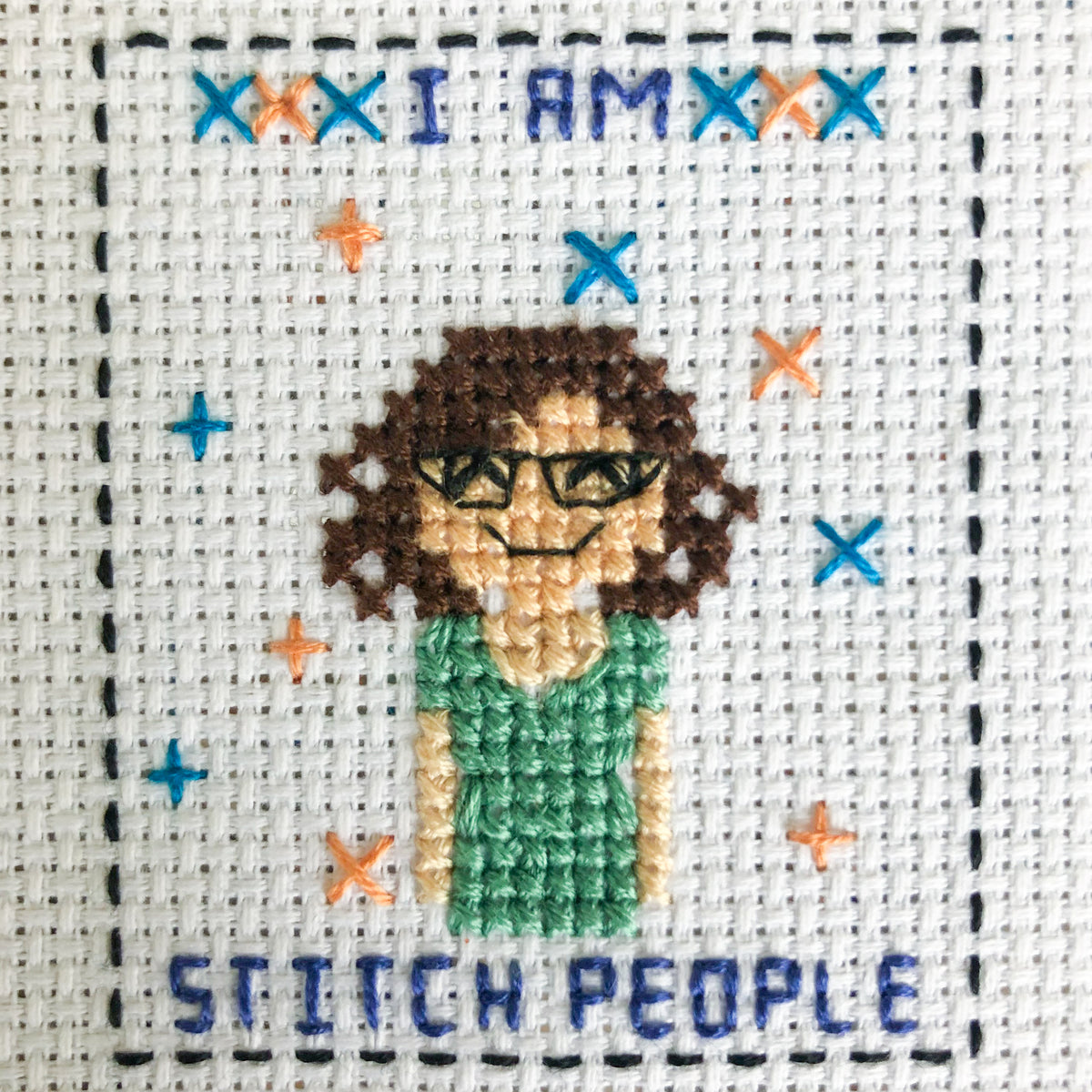 I Am Stitch People Pattern