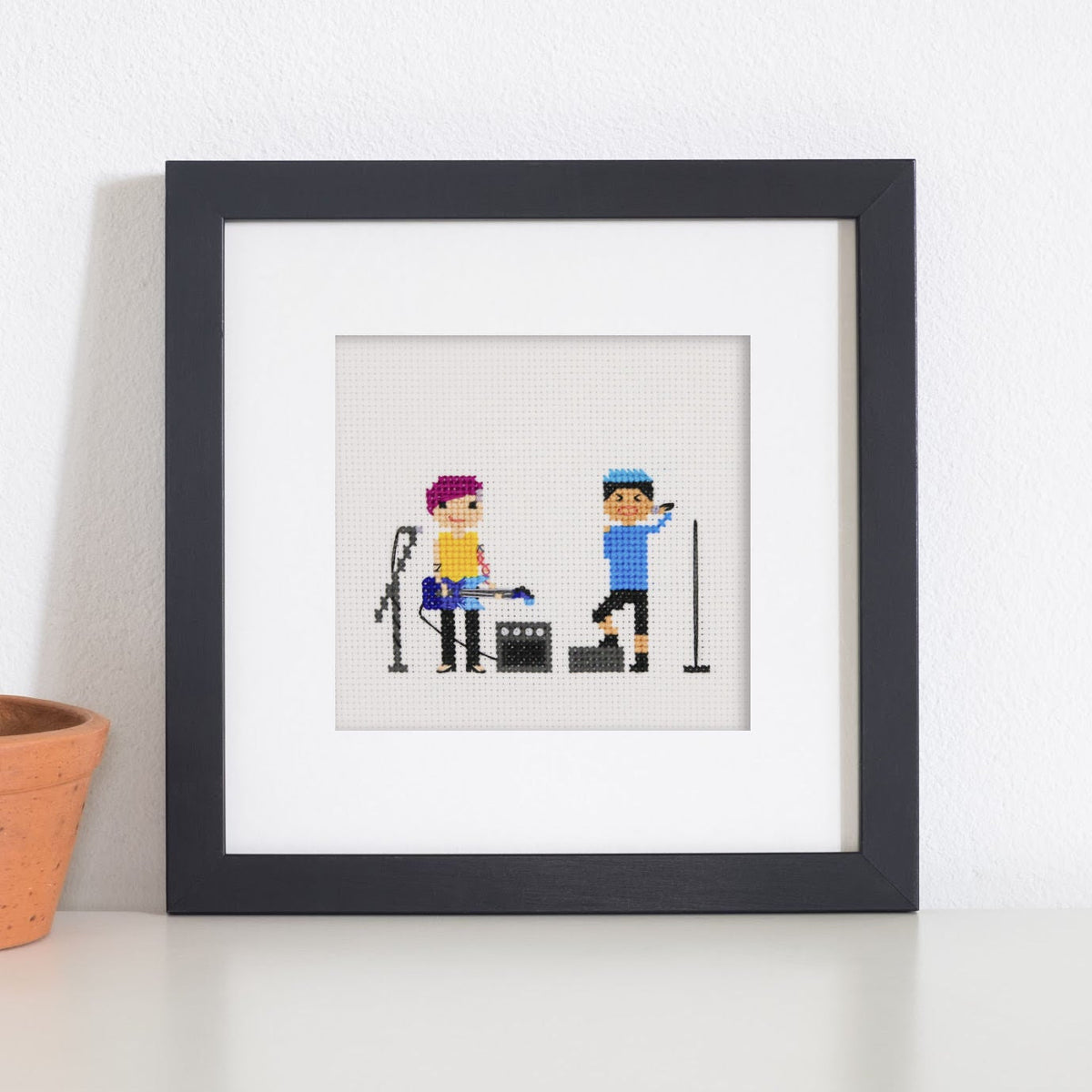 Musicians & Instruments — Cross-Stitch Pattern Set
