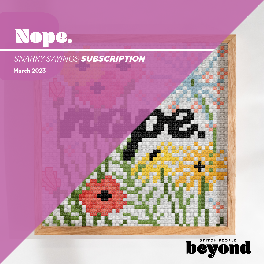 Nope. — Cross-Stitch Pattern