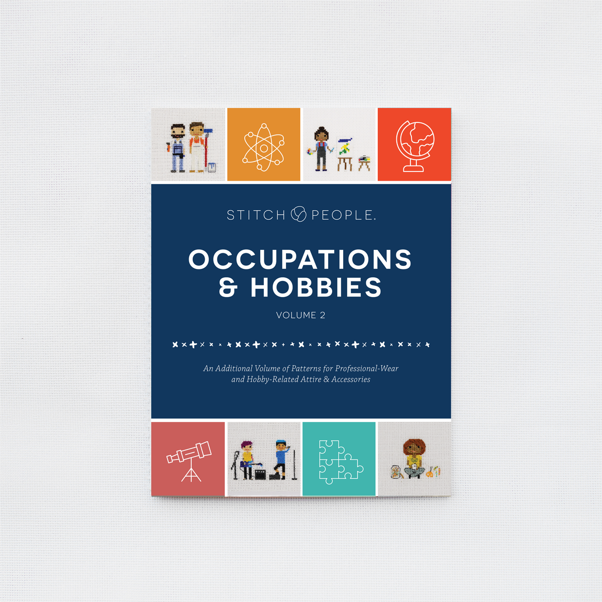 Occupations & Hobbies Vol. 2 — Cross-Stitch Pattern Book