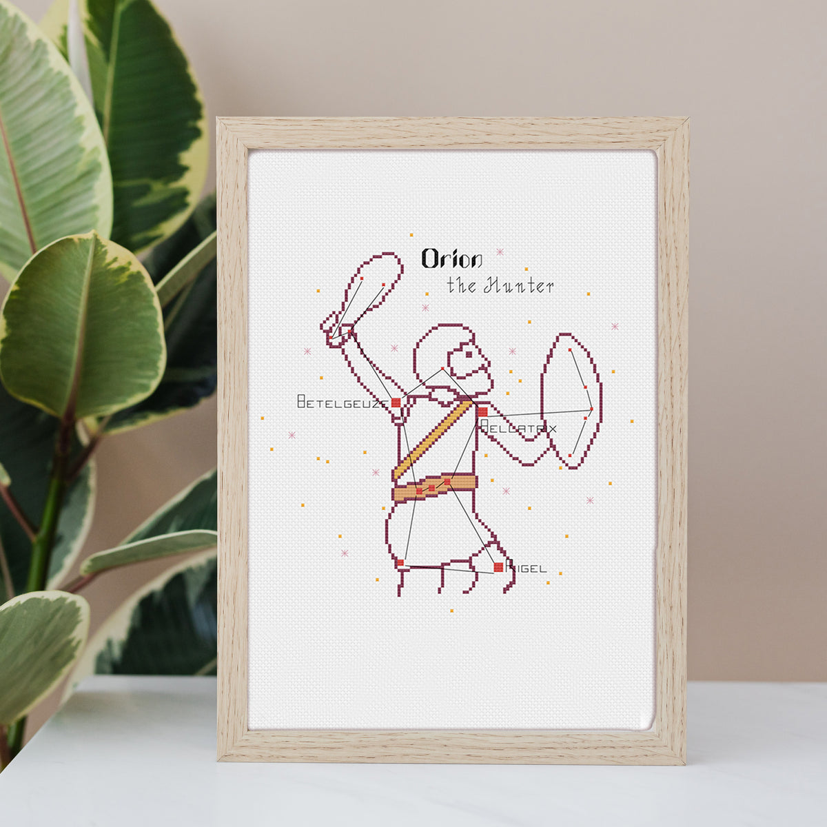 Constellations — Cross-Stitch Pattern Book
