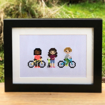 Cycling: Standard, Racing, BMX, Mountain Biking & Accessories — Cross-Stitch Patterns