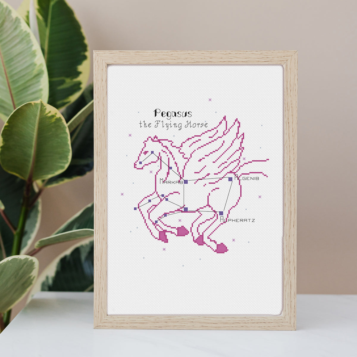 Constellations — Cross-Stitch Pattern Book