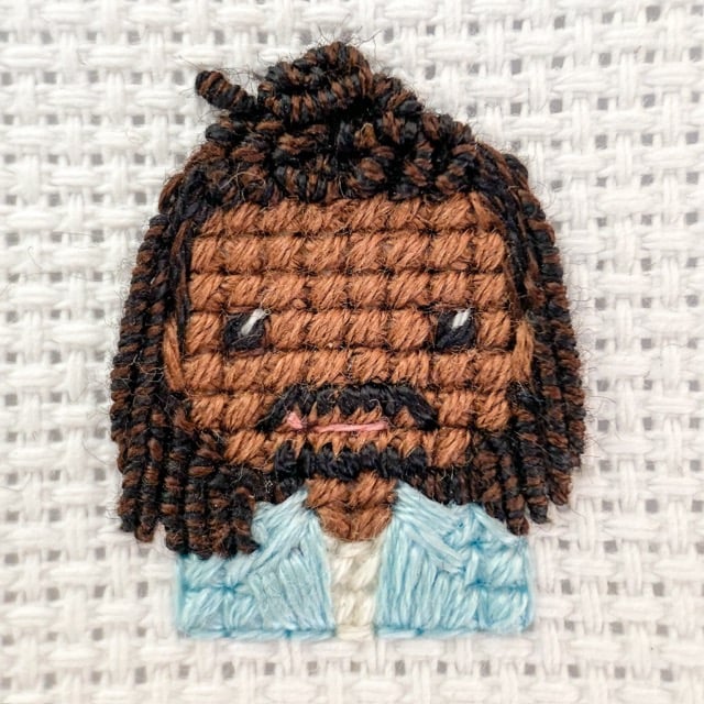 Realistic Hair Techniques — Cross-Stitch and Embroidery Pattern Book
