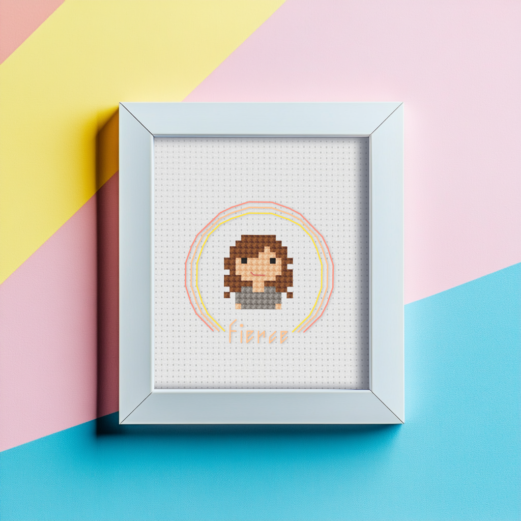 Affirmations, Intentions & Daily Trackers — Cross-Stitch Pattern Set