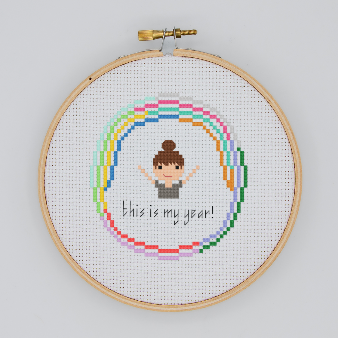Affirmations, Intentions & Daily Trackers — Cross-Stitch Pattern Set