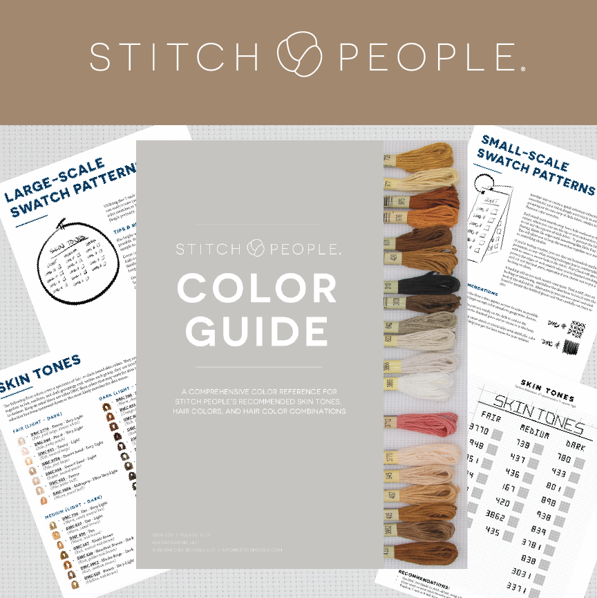 Stitch People Color Guide — Cross-Stitch Portrait Color Resource