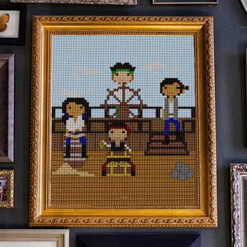 Pirate Scene — Cross-Stitch Pattern