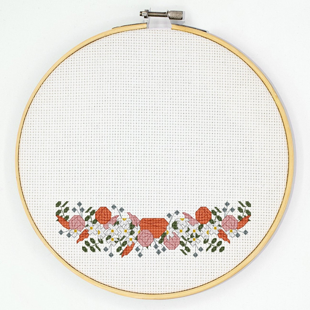 Floral Motifs Volume 2 — Cross-Stitch Pattern Book