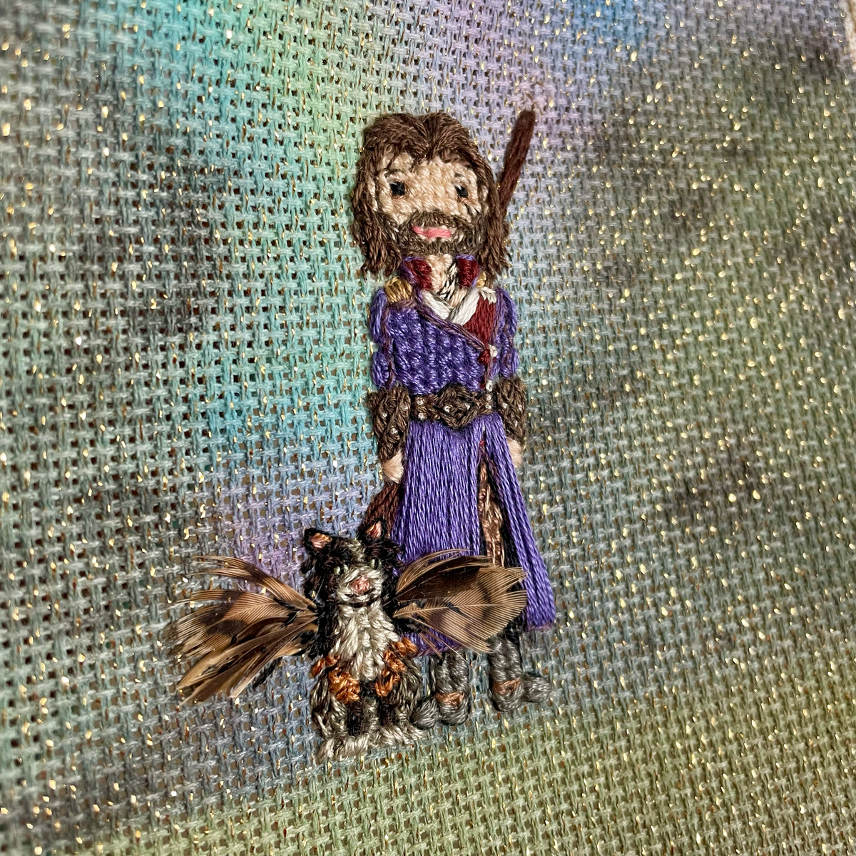Gale of Waterdeep — Unofficial Cross-Stitch Pattern