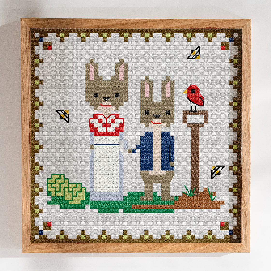 Peter Rabbit — Cross-Stitch Pattern