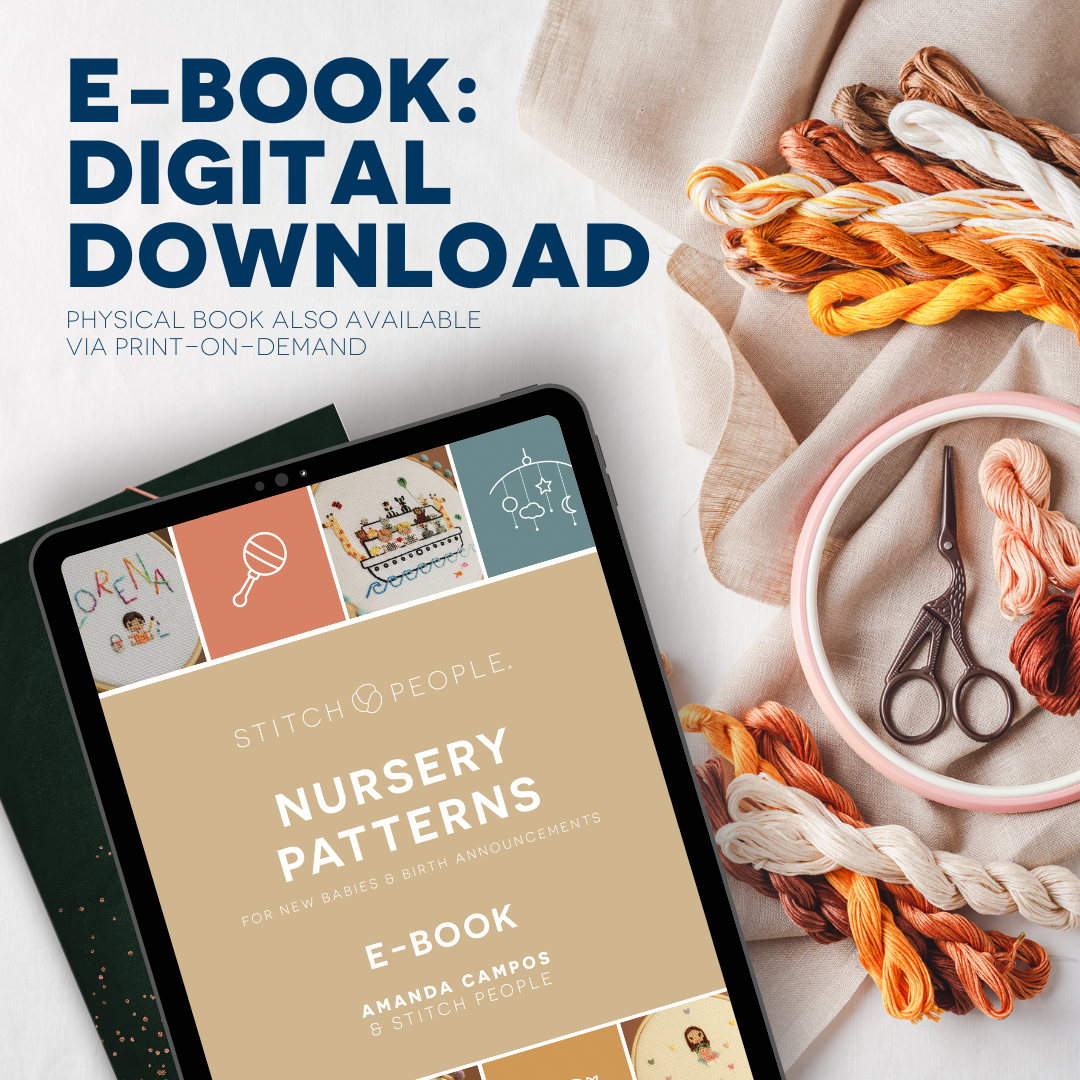 Nursery Patterns — Cross-Stitch Pattern Book