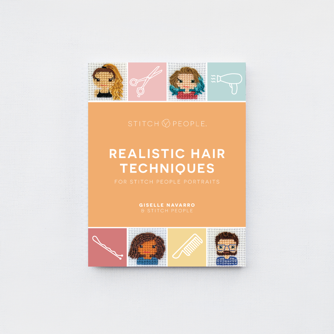 Realistic Hair Techniques — Cross-Stitch and Embroidery Pattern Book