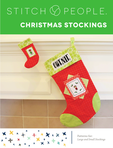 Stitch People Christmas Stocking