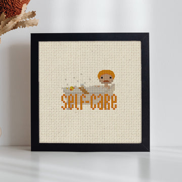 Self Care — Cross Stitch Pattern