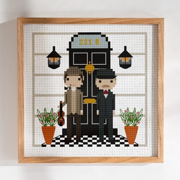 Sherlock Holmes — Cross-Stitch Pattern