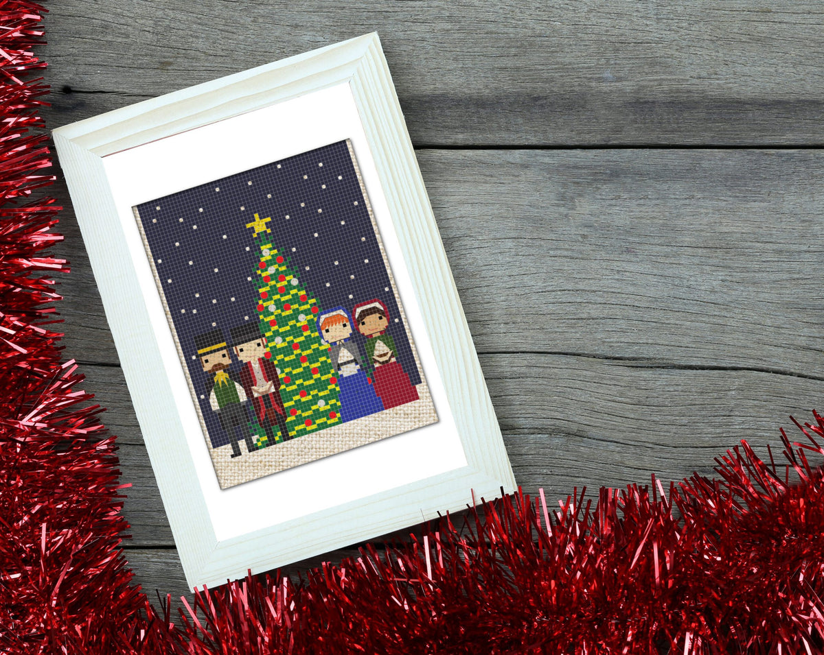 Holiday Backgrounds — Cross-Stitch Pattern Book
