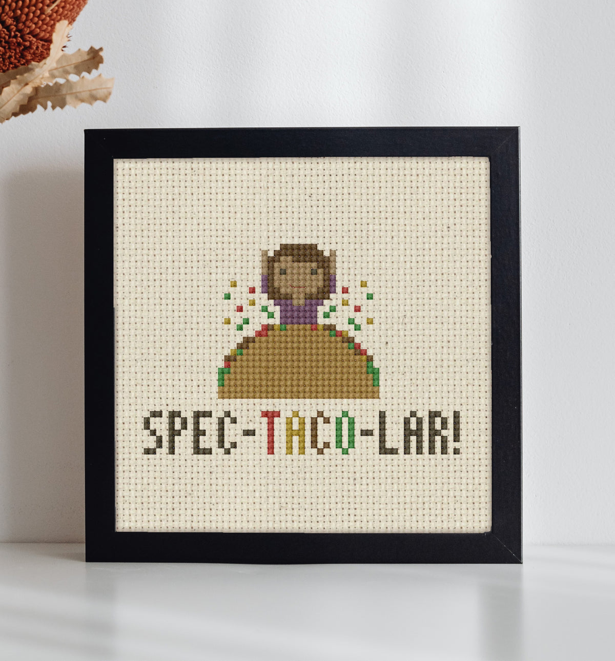 Spec-TACO-lar! — Cross-Stitch Pattern