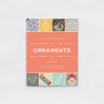 Stitch People Ornaments