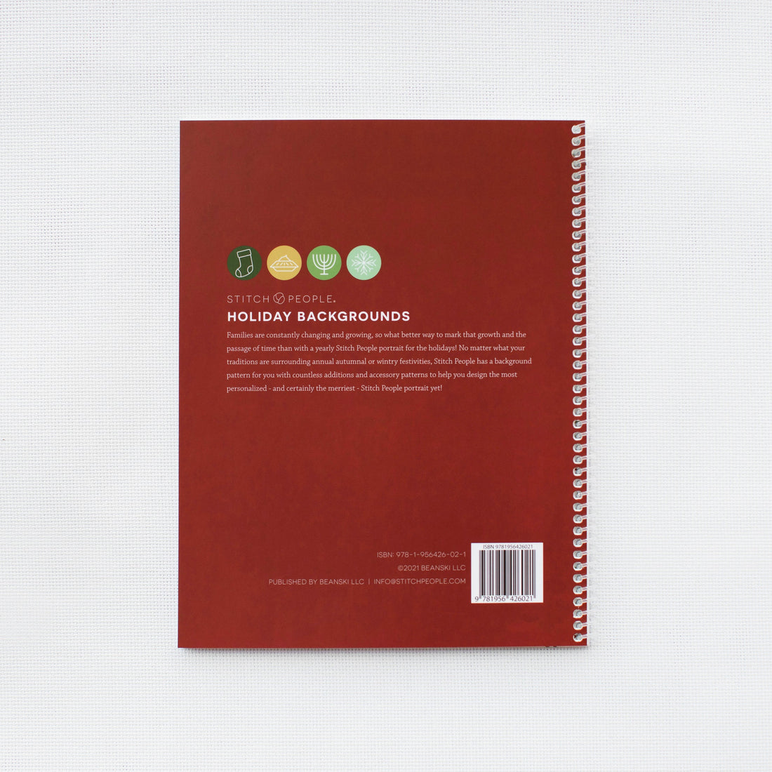 Holiday Backgrounds — Cross-Stitch Pattern Book