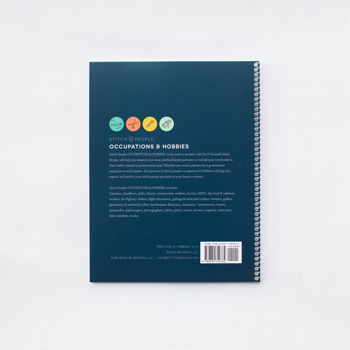 Occupations & Hobbies Vol. 1 — Cross-Stitch Pattern Book