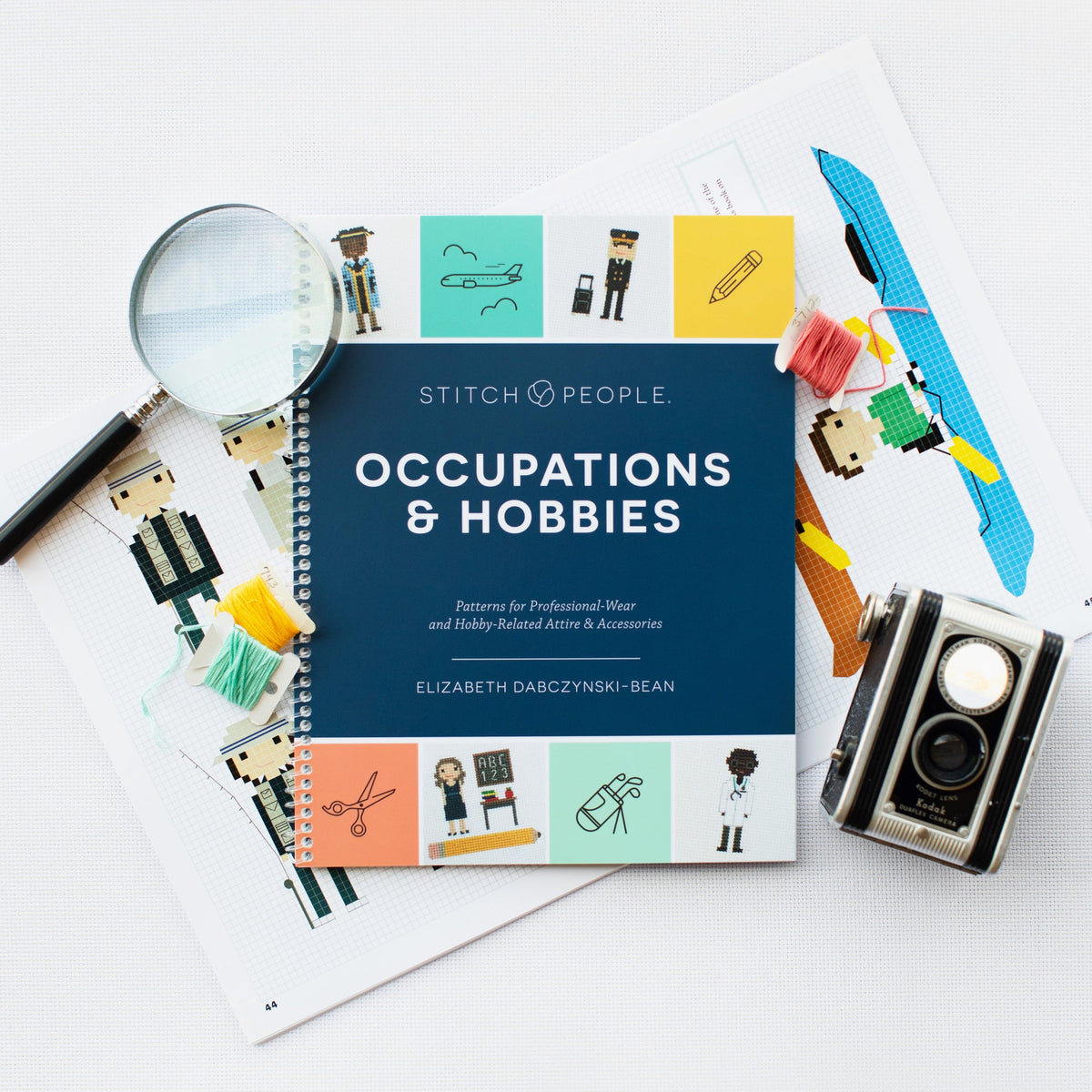 Occupations & Hobbies Vol. 1 — Cross-Stitch Pattern Book