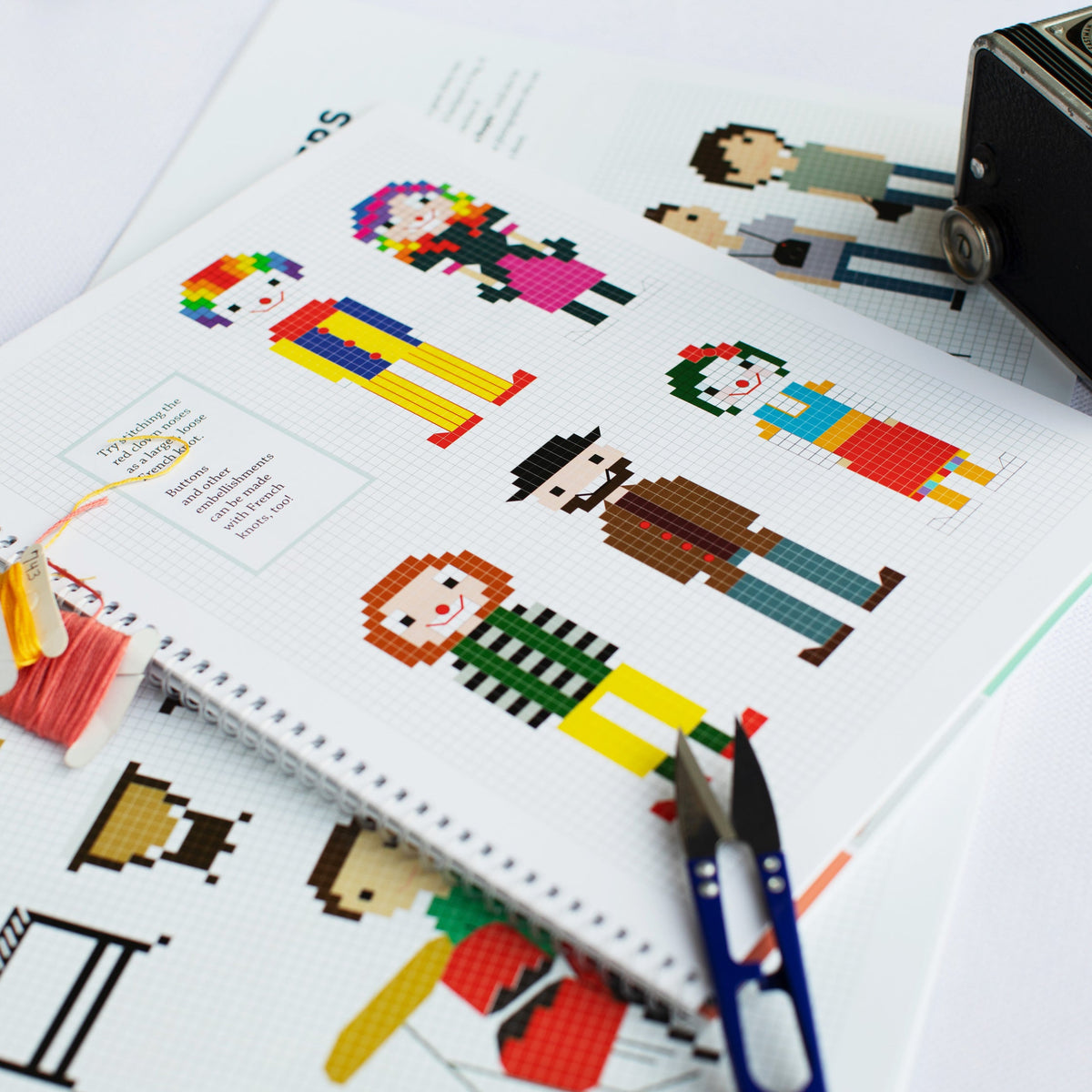 Occupations & Hobbies Vol. 1 — Cross-Stitch Pattern Book