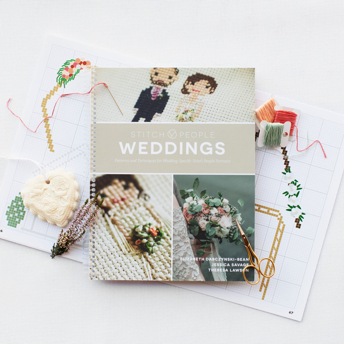 Stitch People Weddings — Cross-Stitch Pattern Book