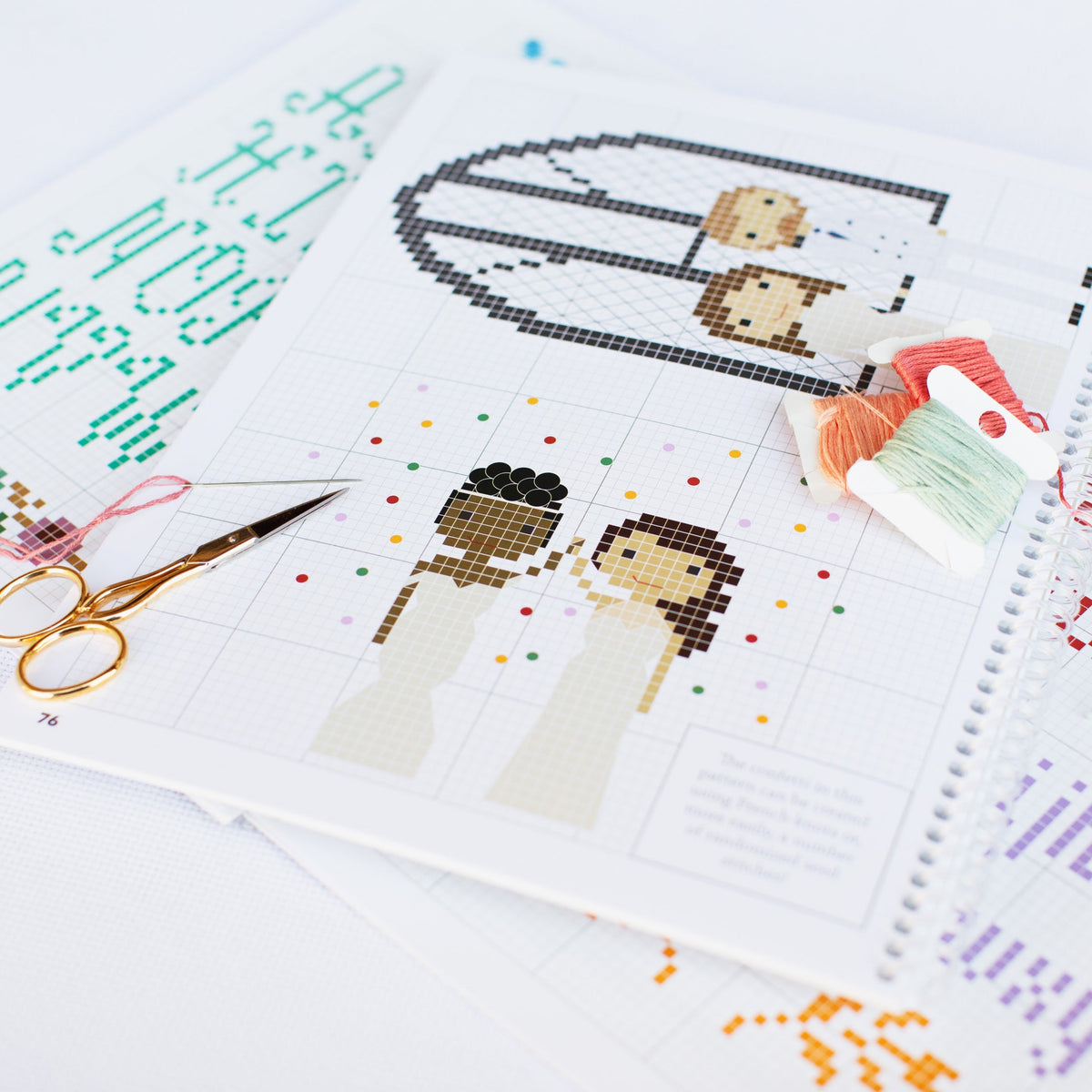 Stitch People Weddings — Cross-Stitch Pattern Book