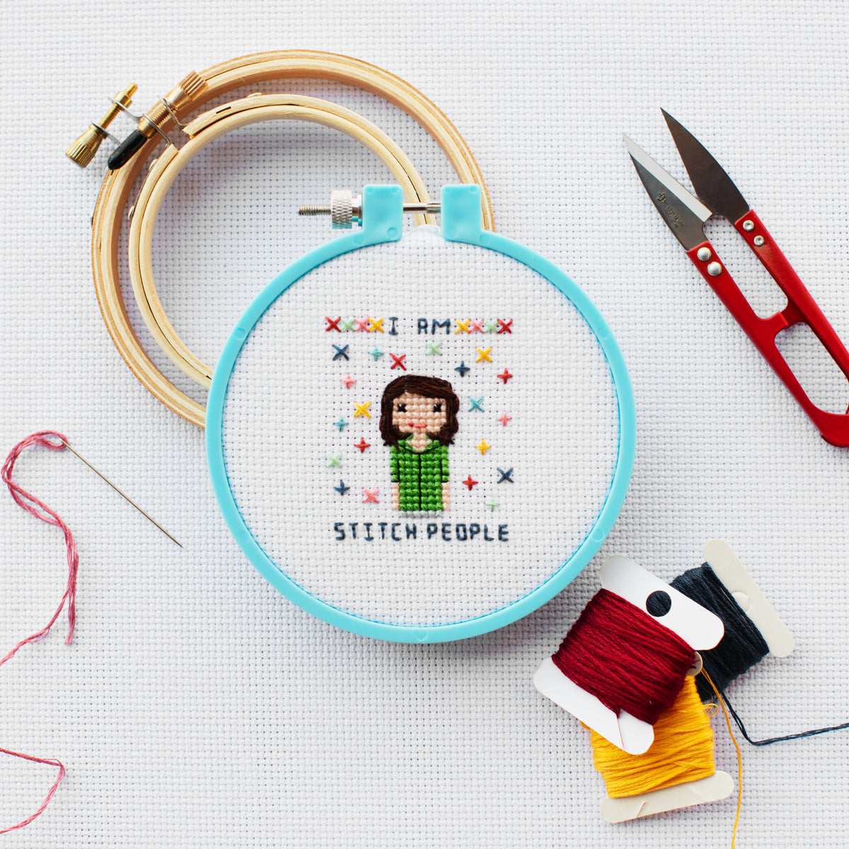 I Am Stitch People Pattern