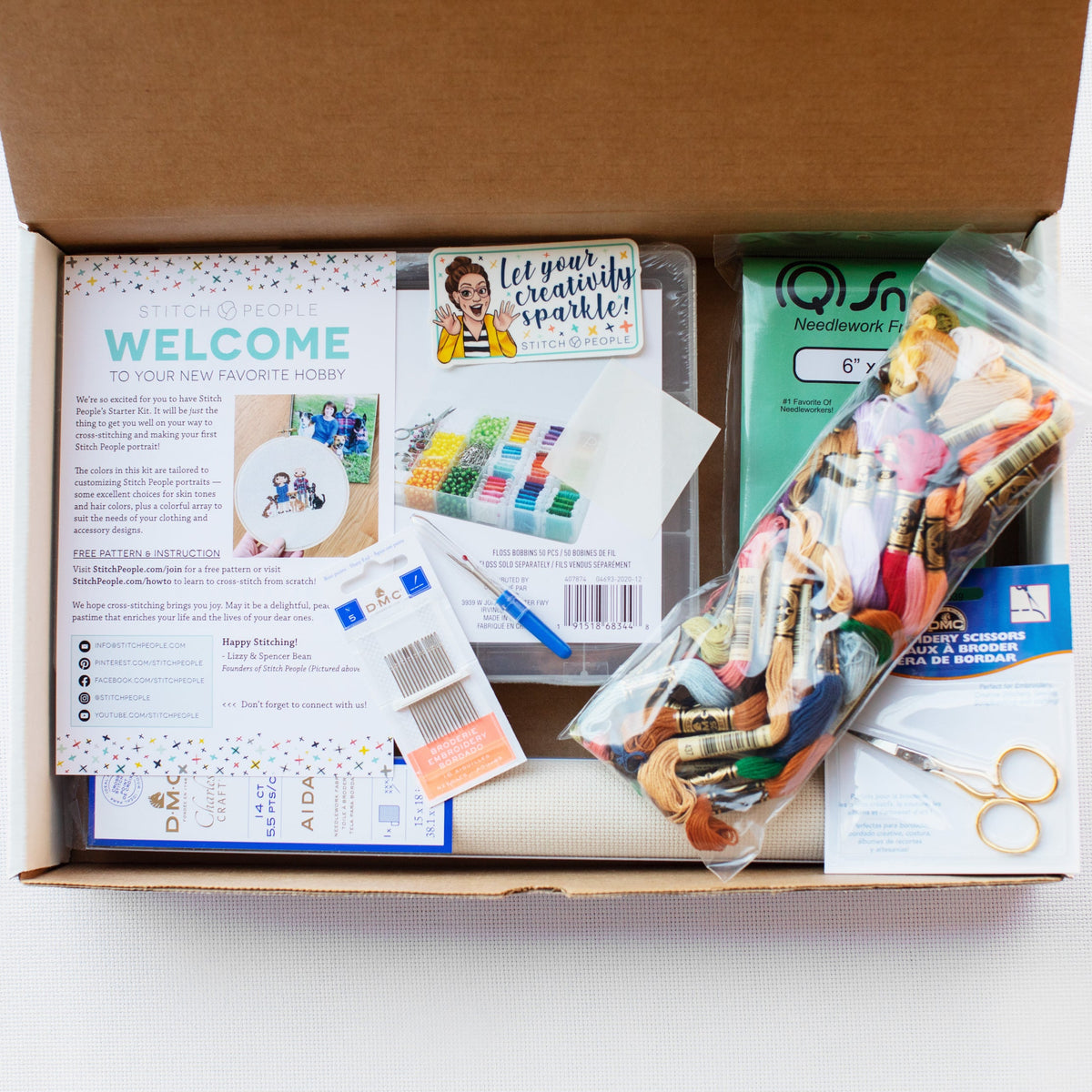 Stitch People Cross-Stitch Starter Kit