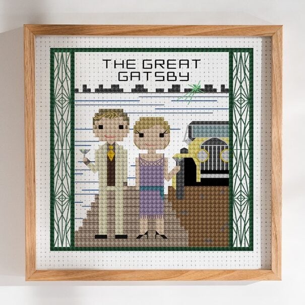 The Great Gatsby — Cross-Stitch Pattern