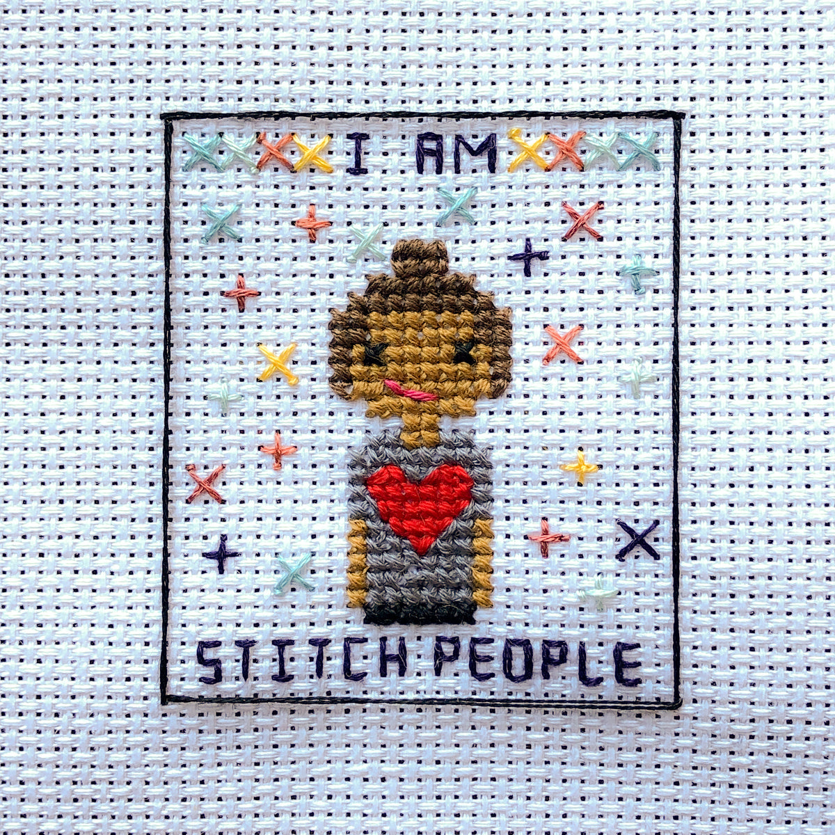 I Am Stitch People Pattern