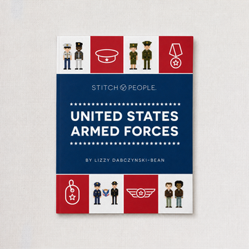 United States Armed Forces — Cross-Stitch Pattern Book
