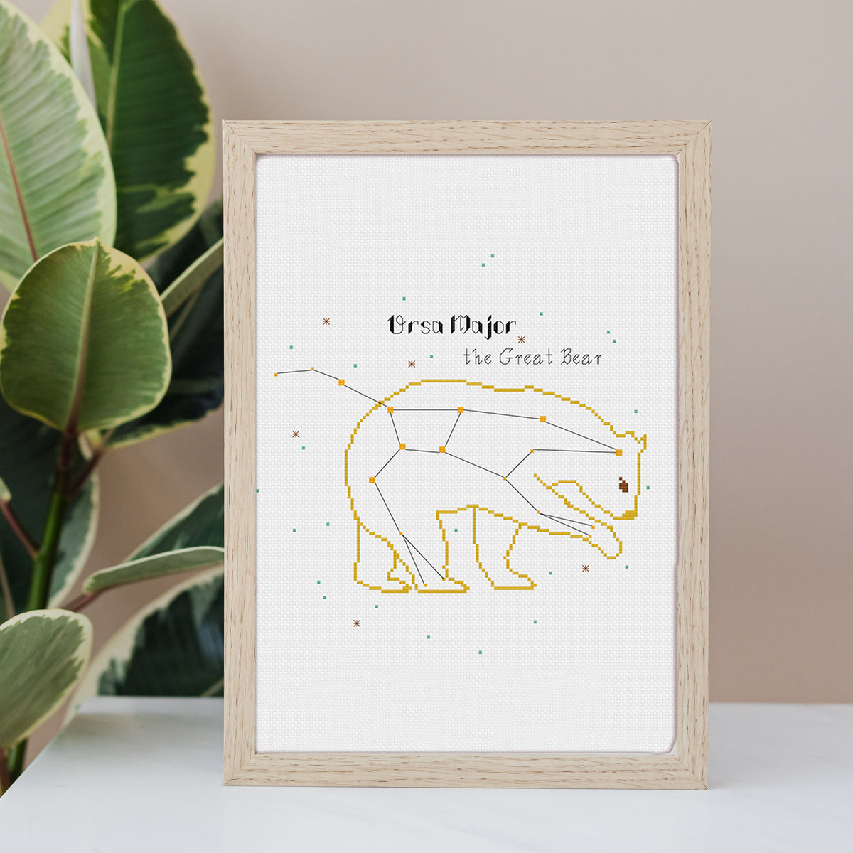 Constellations — Cross-Stitch Pattern Book