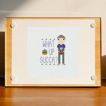 What's Up, Succa? — Cross-Stitch Pattern
