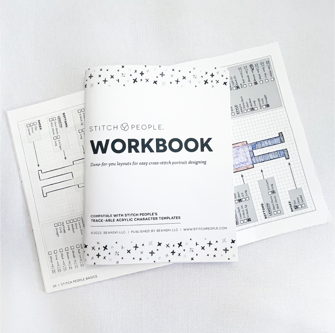 Stitch People Basics Book & Workbook Bundle