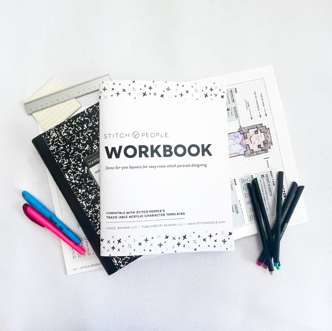 Stitch People Basics Book & Workbook Bundle