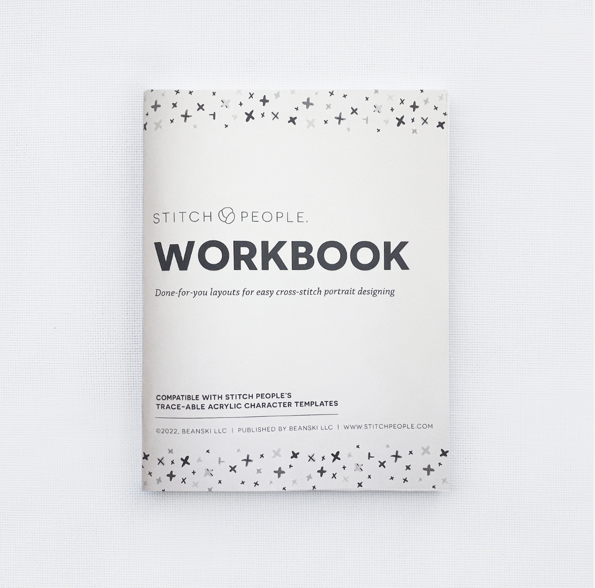 Stitch People Workbook — Design Journal with Portrait Templates