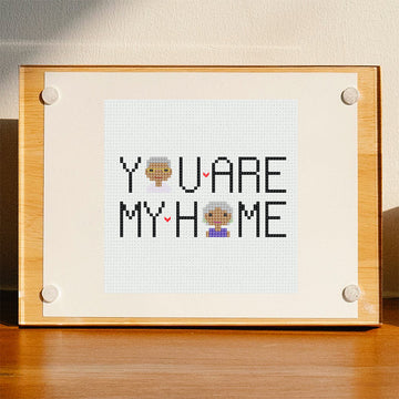 You Are My Home — Cross-Stitch Pattern