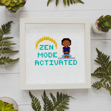 Zen Mode Activated – Cross-Stitch Pattern