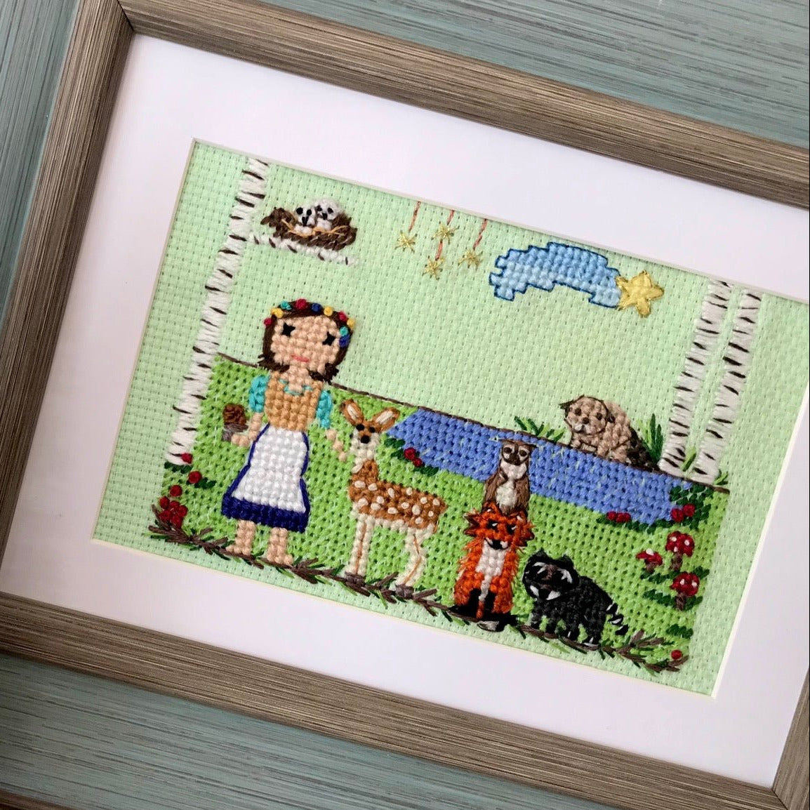 Forest Animals — Cross-Stitch Patterns