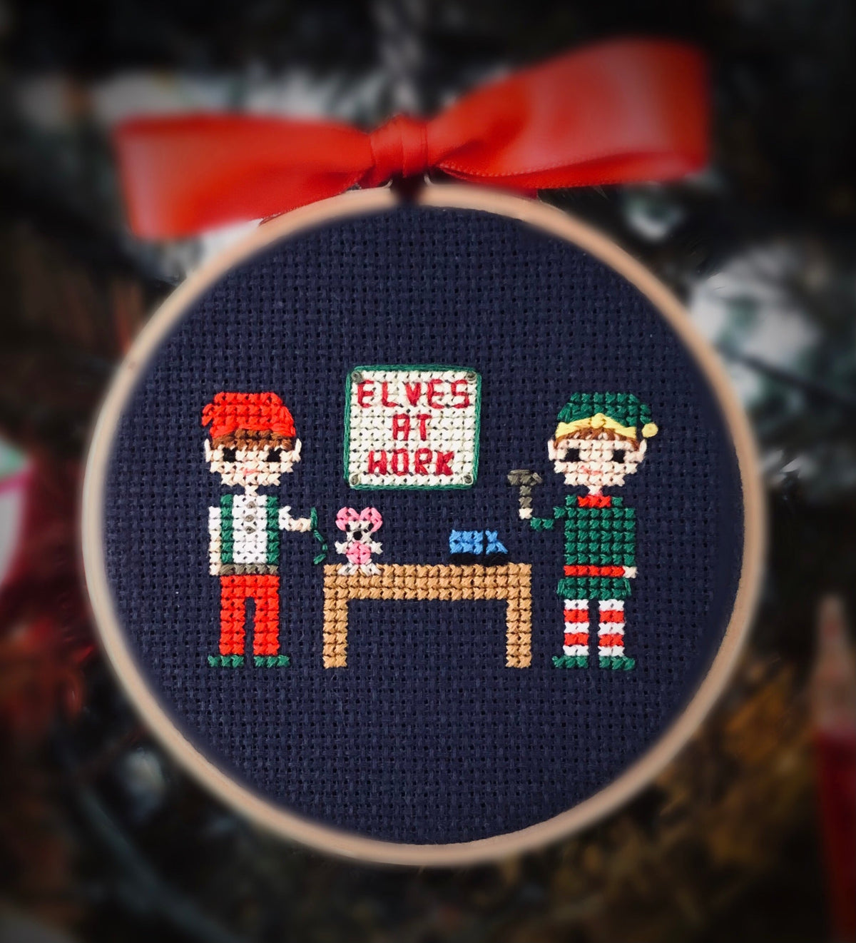 Santa's Workshop Mix & Match — Cross-Sttich Patterns