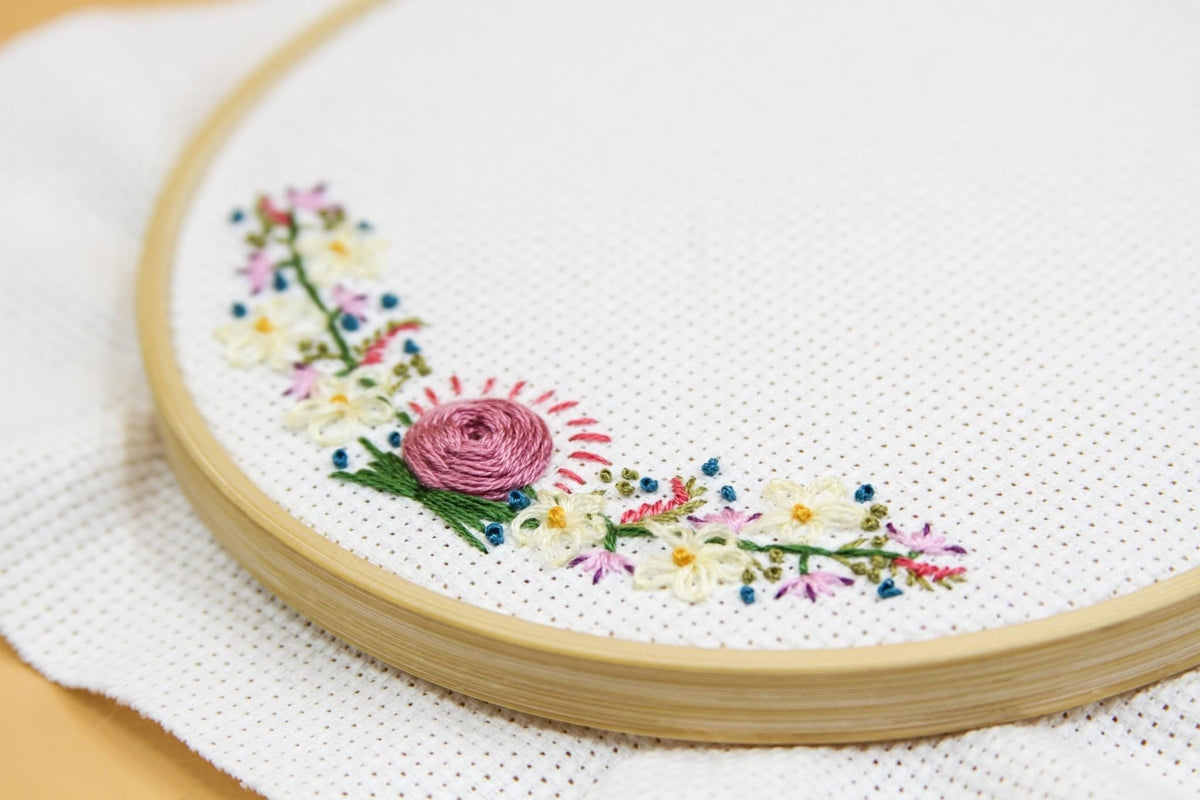 Floral Motifs Vol. 1 — Embroidered Florals Pattern Book