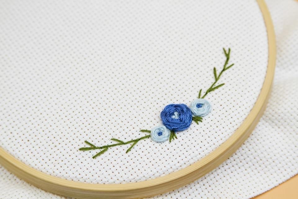 Floral Motifs Vol. 1 — Embroidered Florals Pattern Book